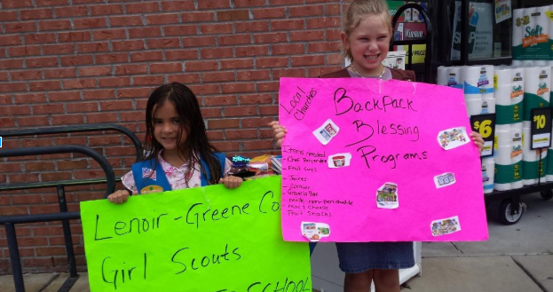 Local girl scouts help area youth