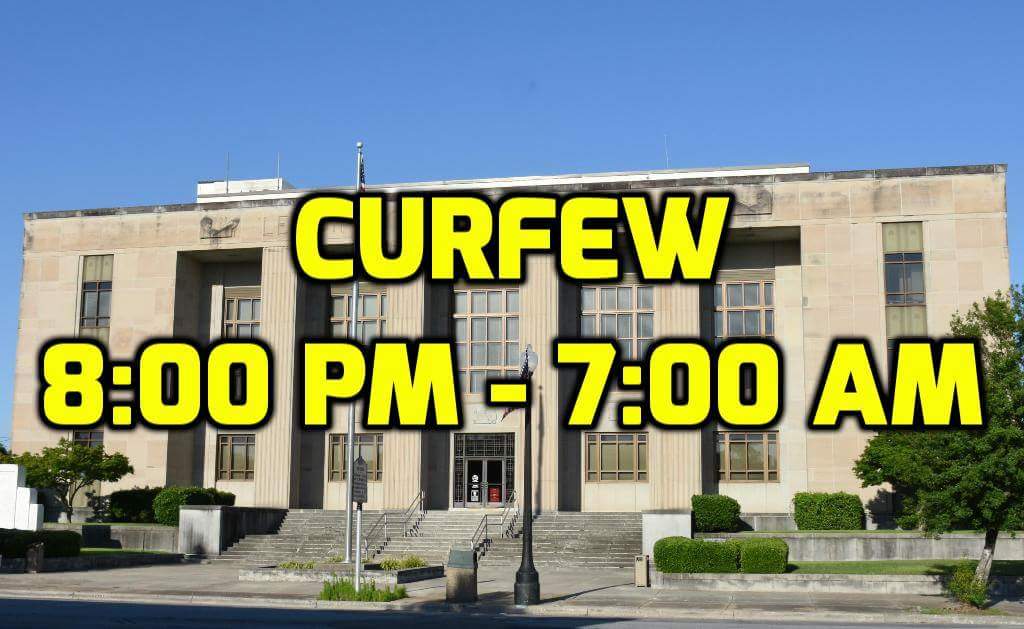 Lenoir County to be held under curfew starting Friday