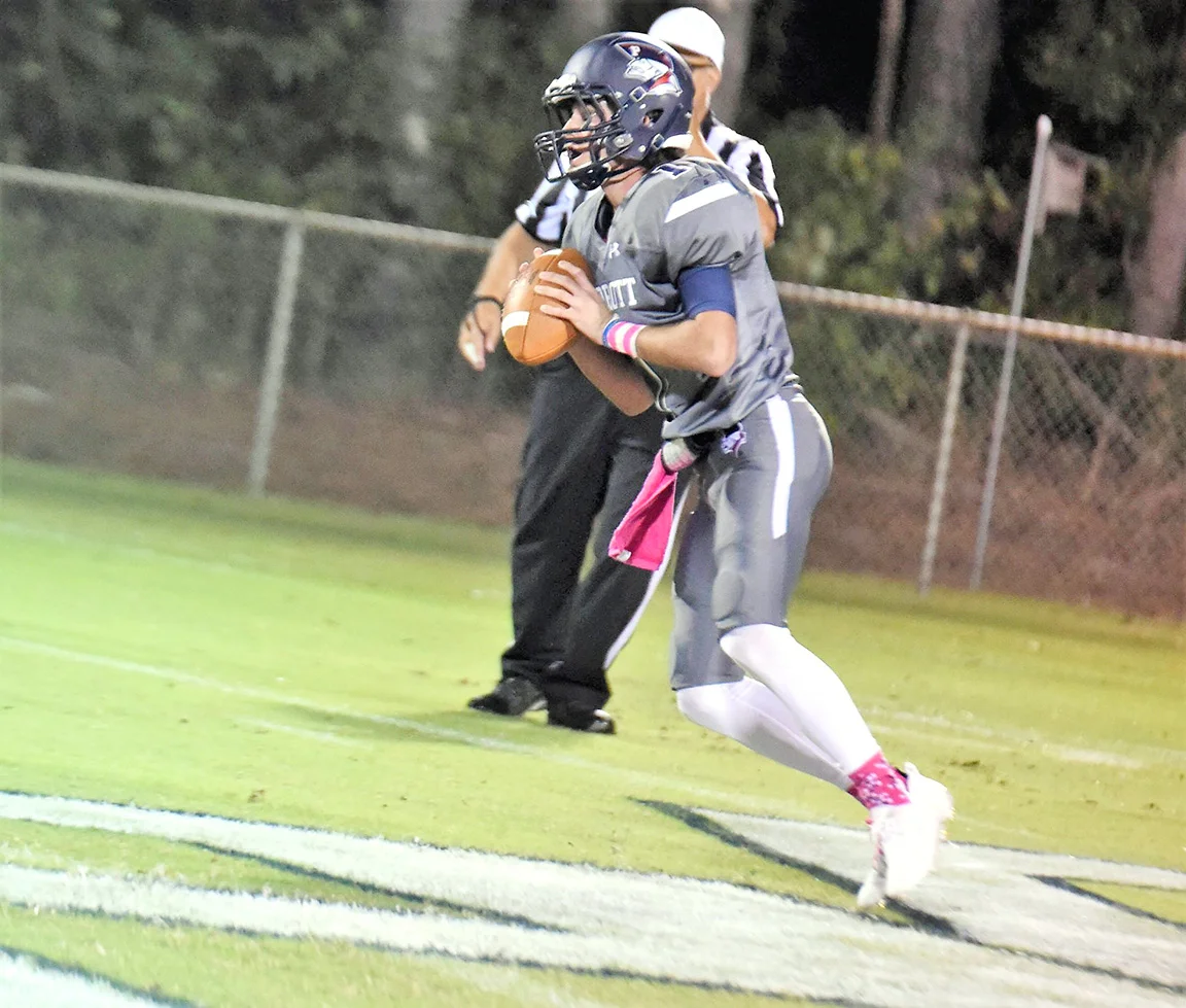 Parrott rolls past Raleigh Grace Christian
