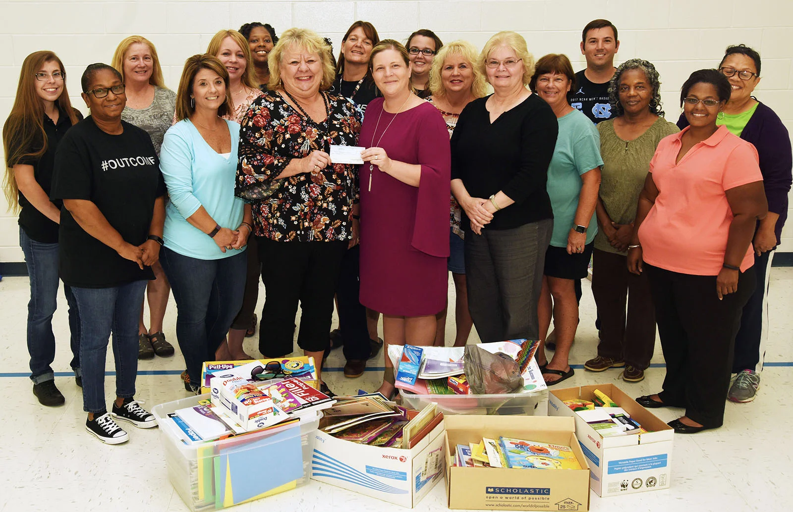 Lenoir schools, students step up to assist counterparts in Jones