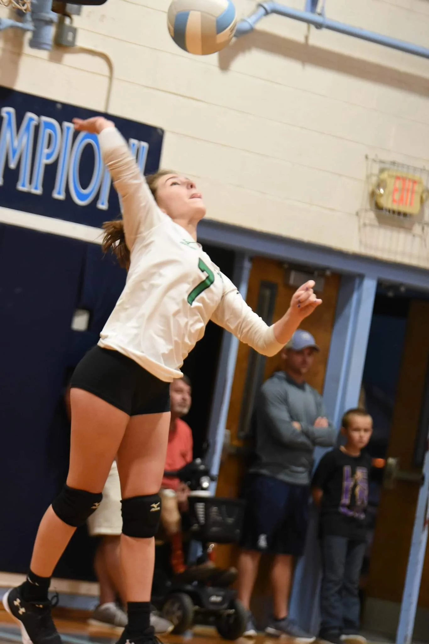 Hawks down Devils in regular season volleyball finale for both squads