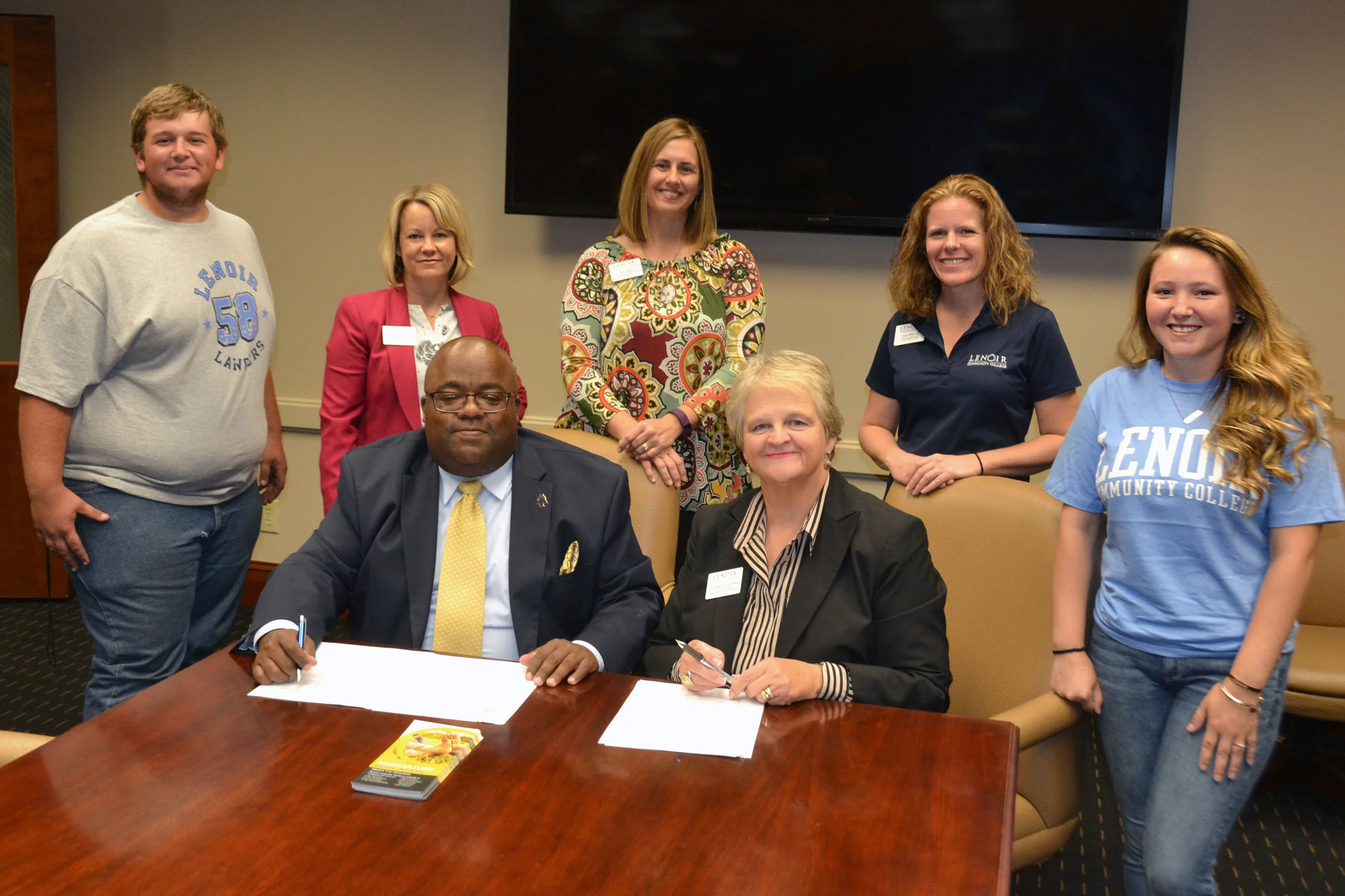 LCC and NC A&amp;T University sign transfer agreement