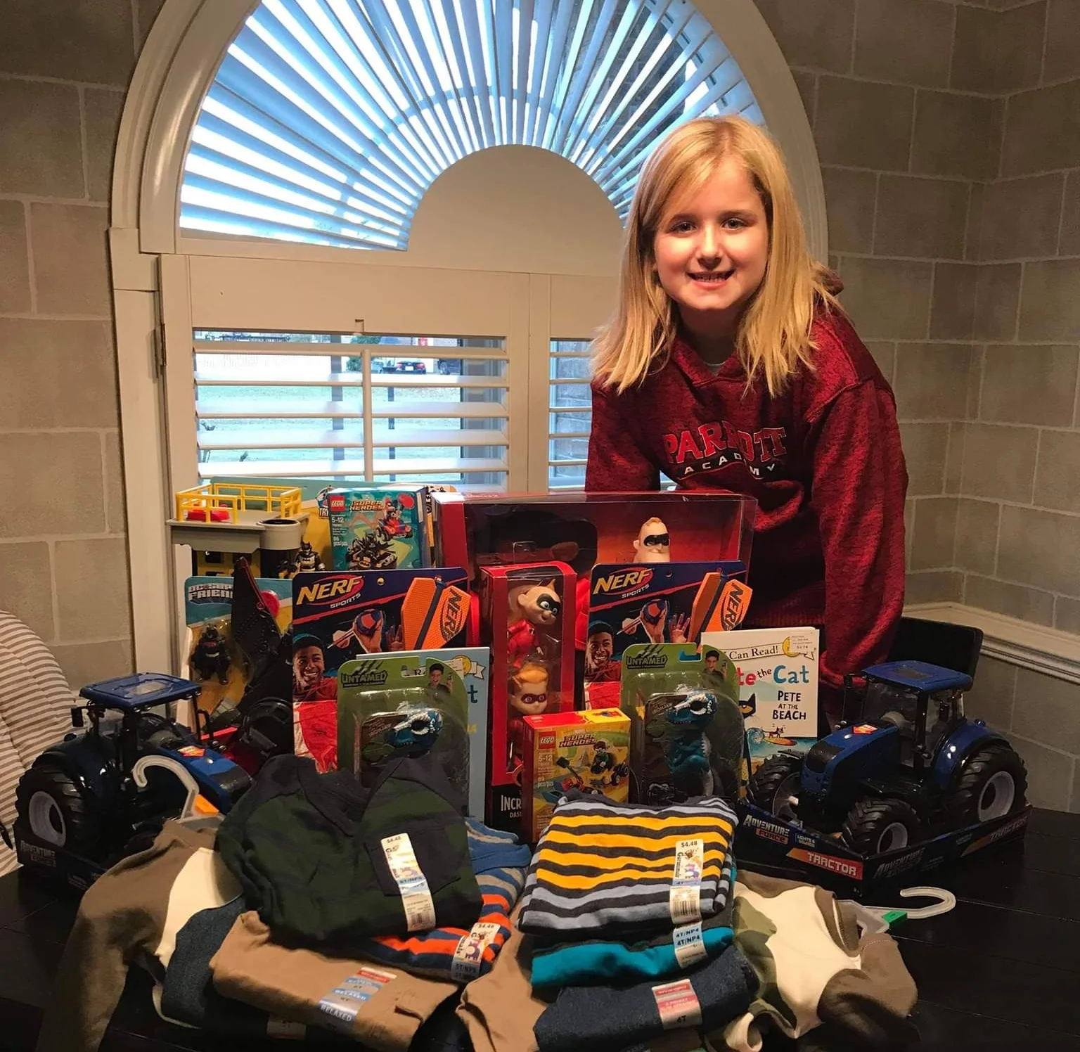8-year old Rylie Wills uses her birthday to help two kids in need