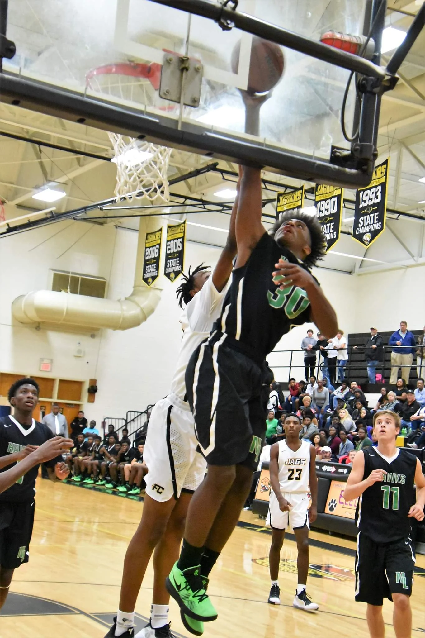 North Lenoir falls to Farmville Central in boys, girls basktball