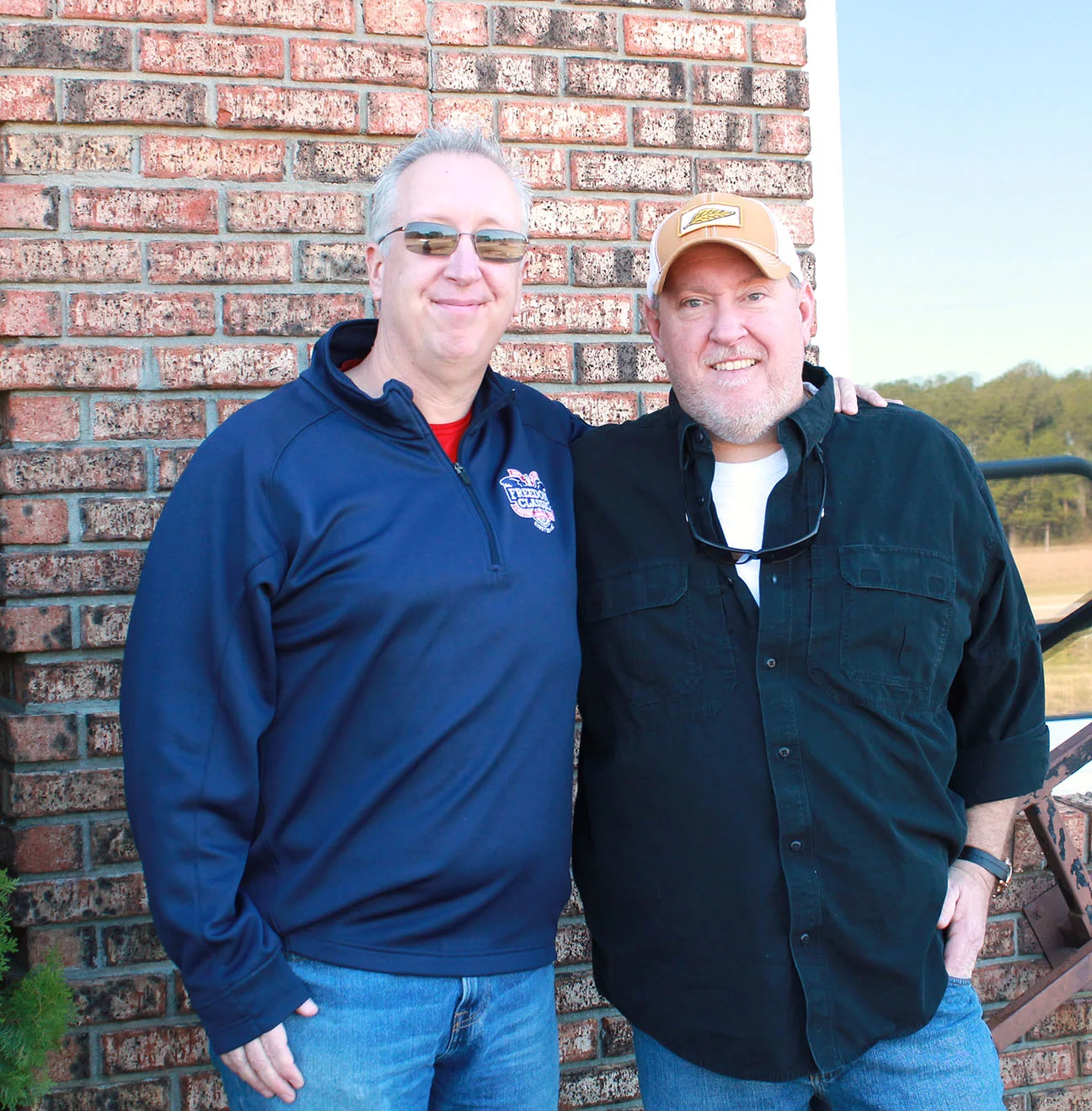 One of these guys (the one on the right) is a distinguished law enforcement officer and the sheriff of Jones County, Danny Heath. We’re not sure about the dude on the left. Both were born 50 years ago today. Photo by Linda Whittington / Neuse News