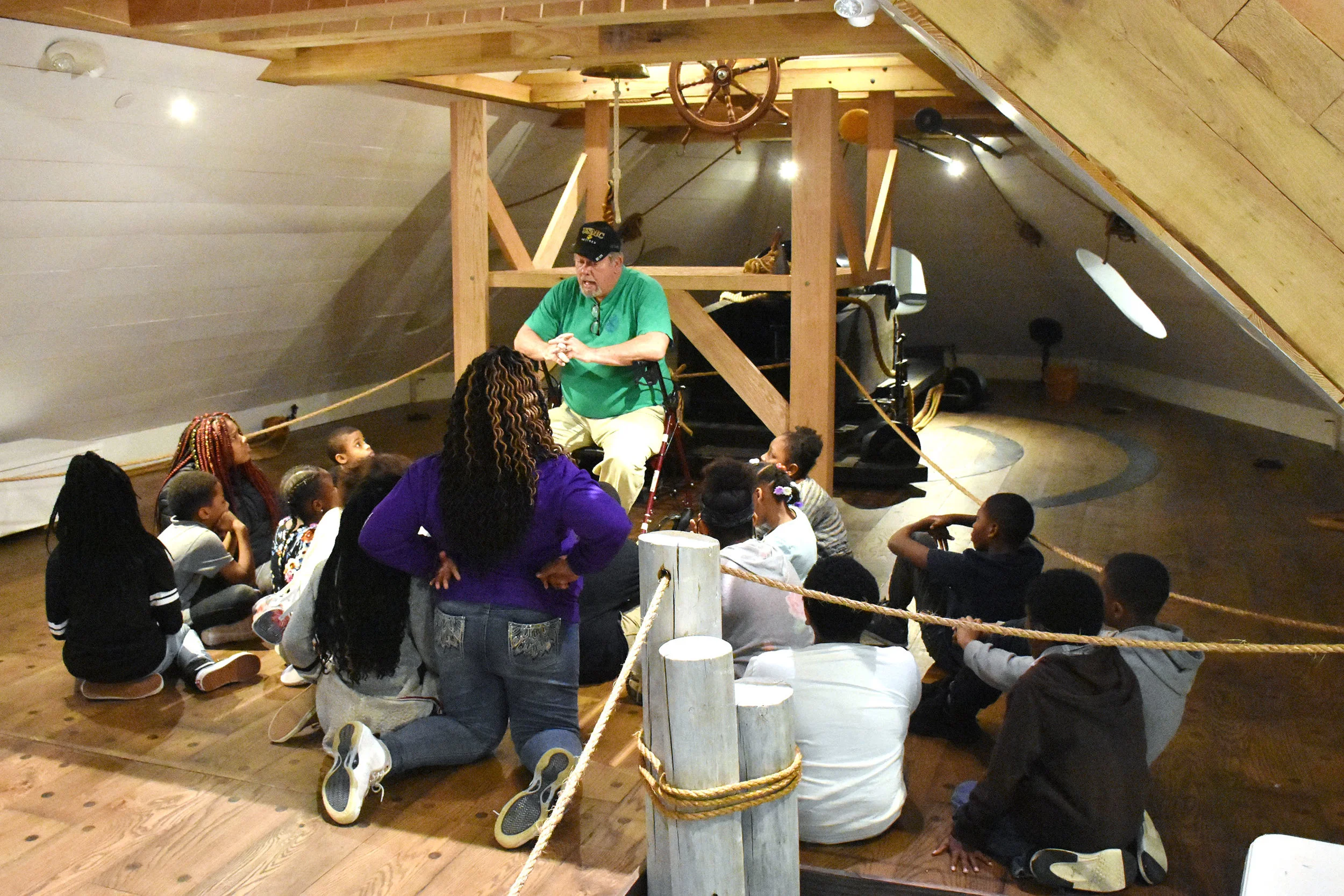 LCPS students get a taste of local history
