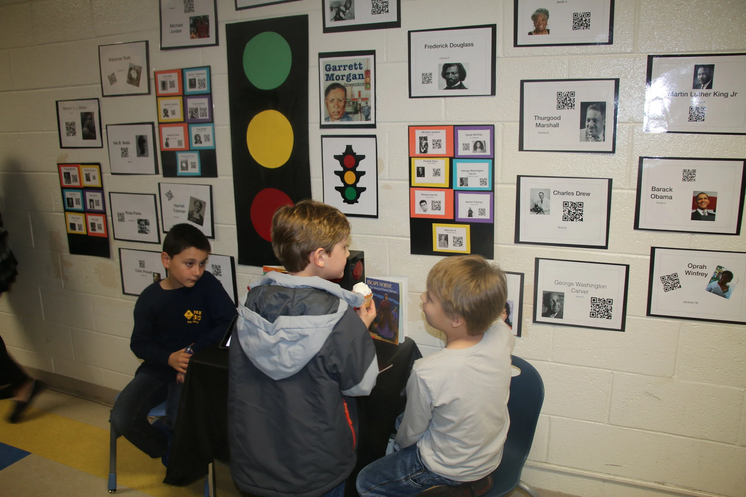 Banks Elementary creates history museum for Black History Month