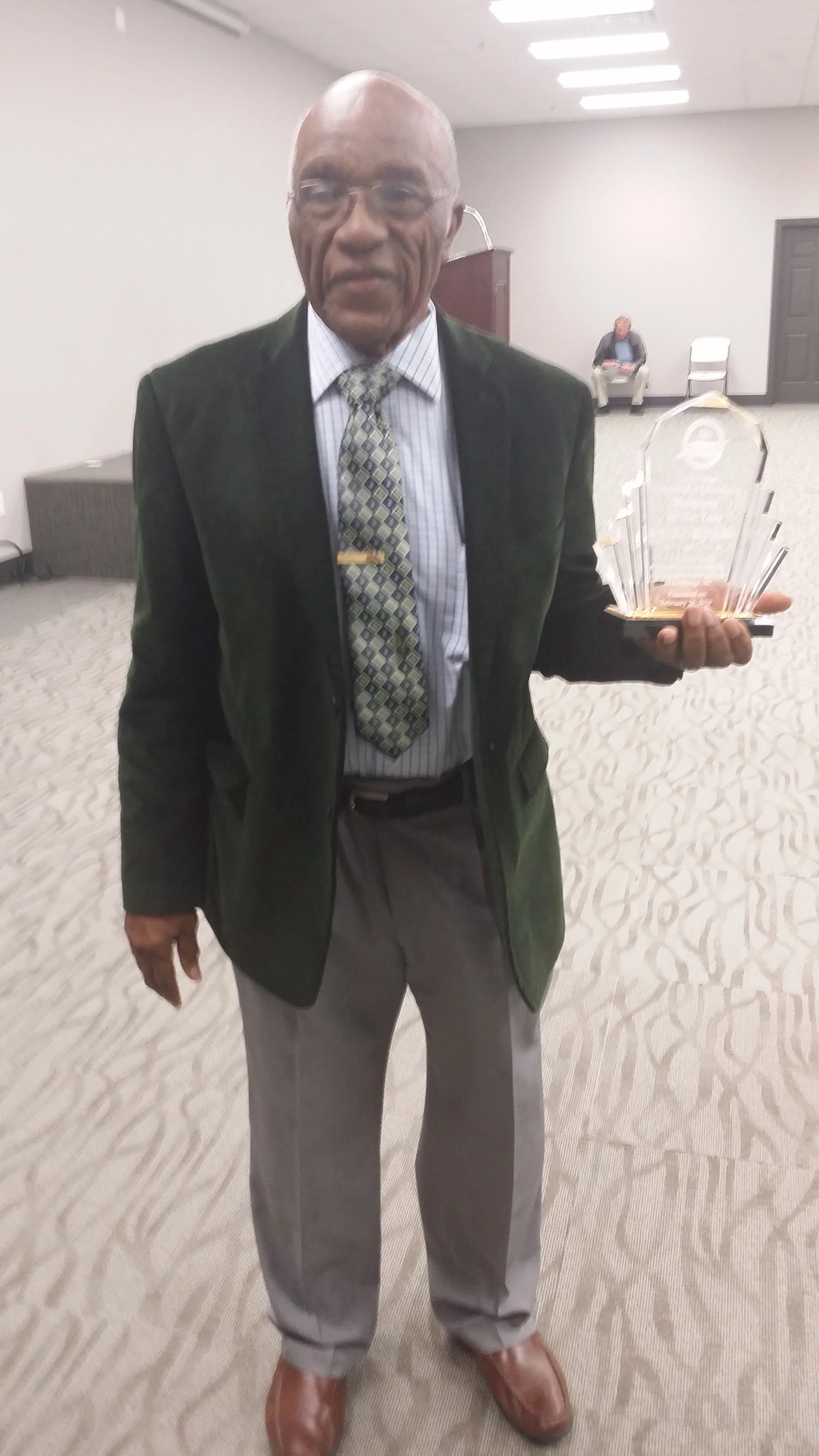 La Grange Chamber of Commerce Small Business of the Year owner Cornell Mewborn