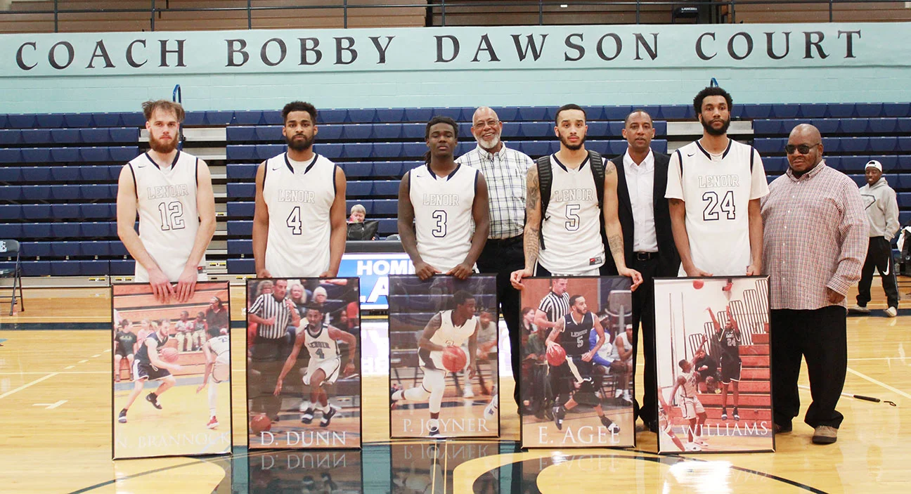 LCC men's hoops team honors sophomores
