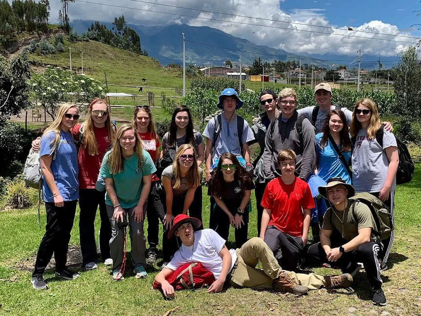 Serving across borders: APA students visit Ecuador