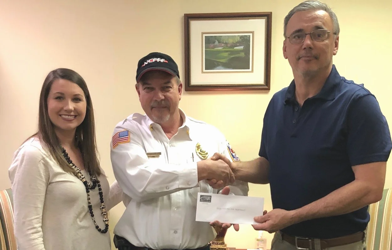 Around Town: Barnhardt Foundation supports Hugo VFD