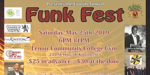Fourth annual Funk Fest set for Saturday at LCC