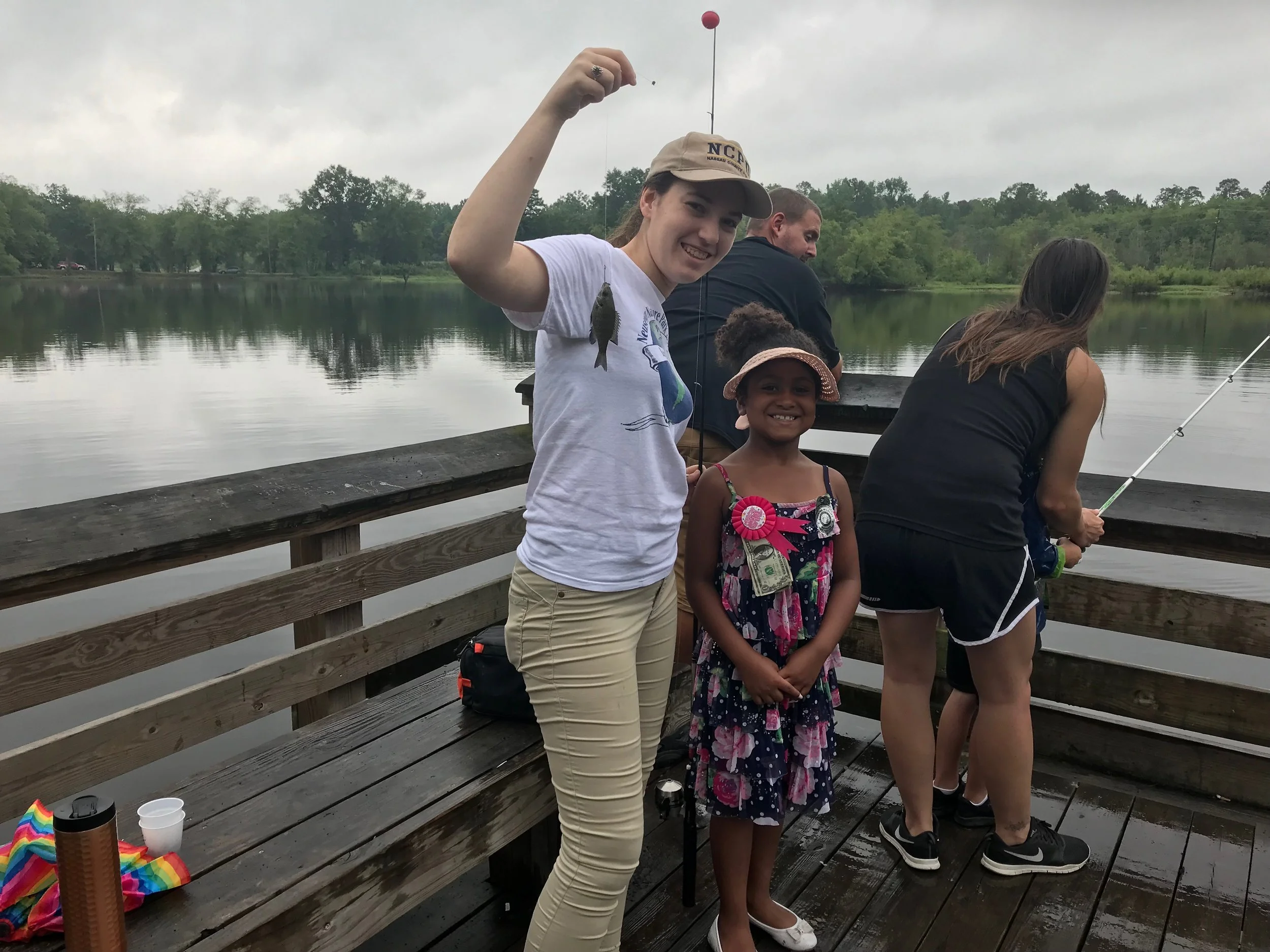 Area children enjoy fishing event