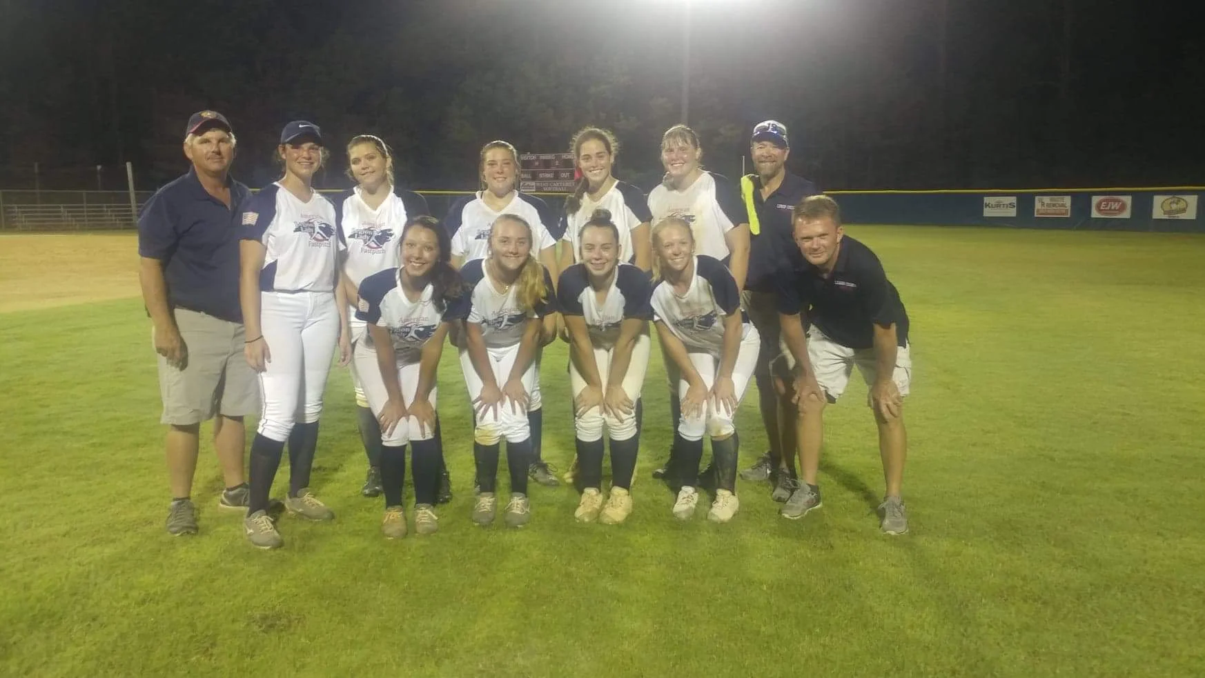 Kinston Post 43 softball remains undefeated, defeats Morehead City in doubleheader
