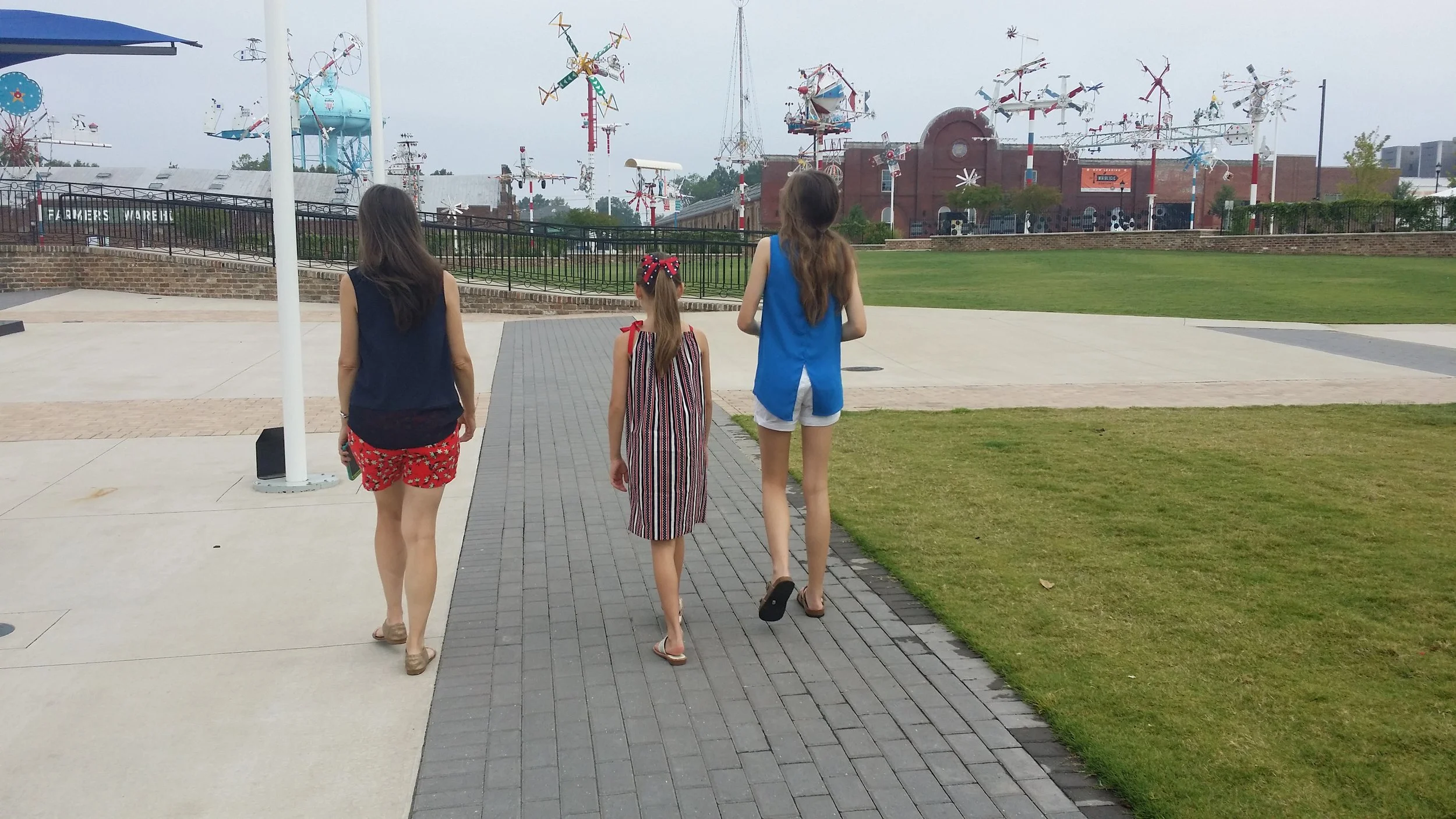 Whirly girlies. / Photo by Jon Dawson / Neuse News