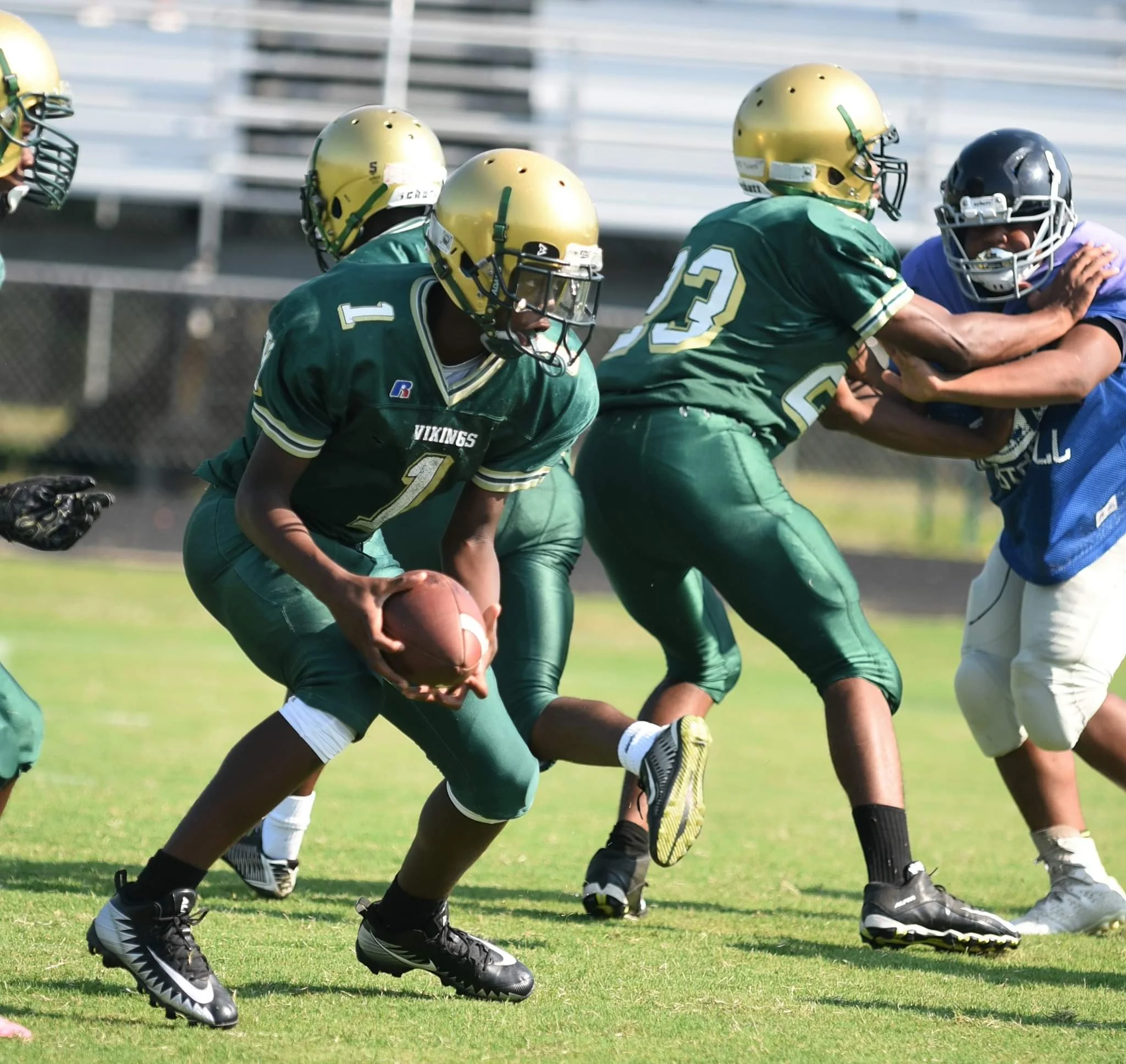 Kinston participates in scrimmage with Rose, Hunt