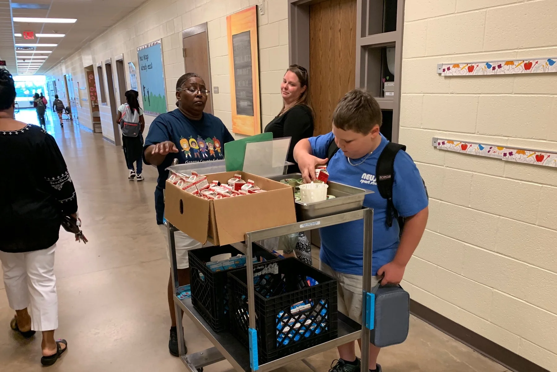 Greene County enjoys first day of school