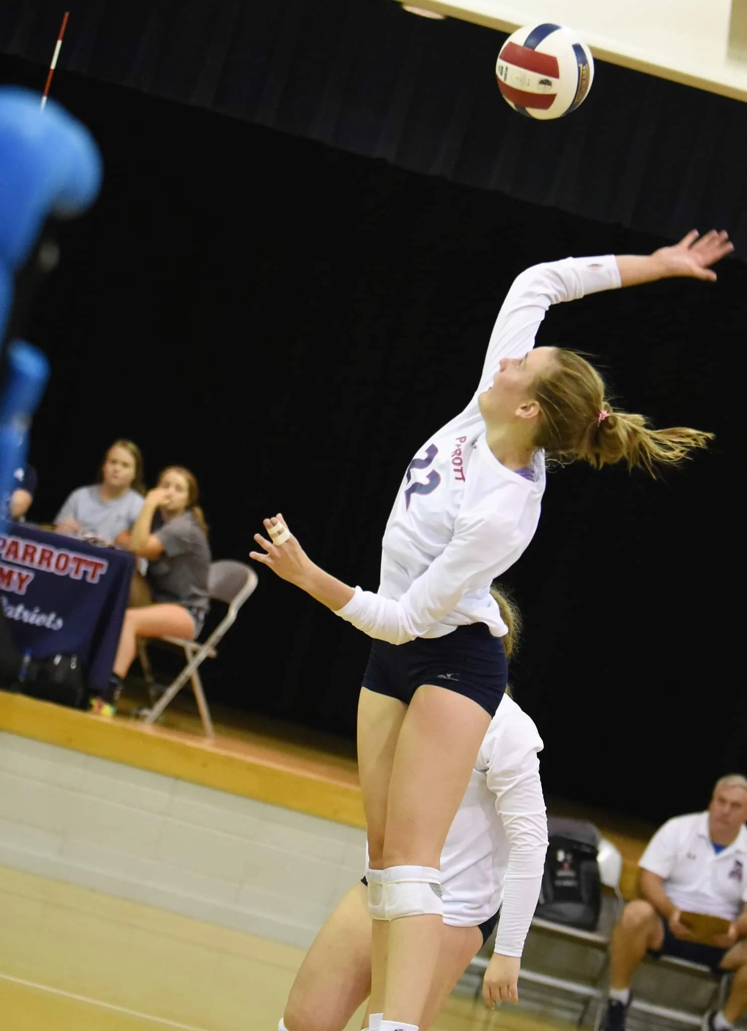 APA defeats West Johnston in private-public volleyball matchup