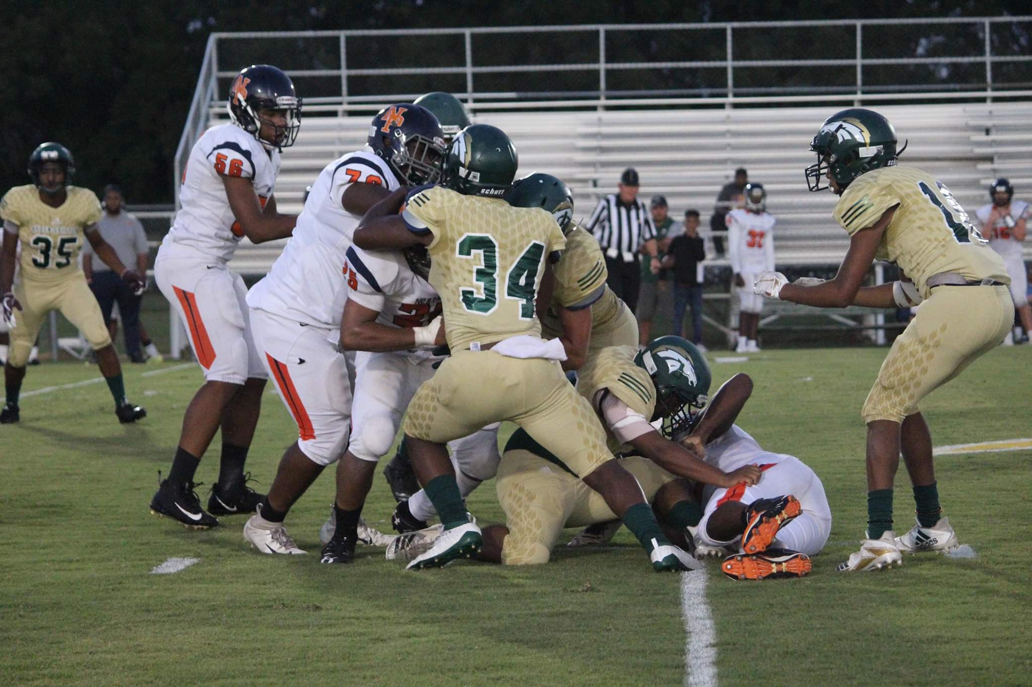 Darden, Chargers down North Pitt to remain undefeated