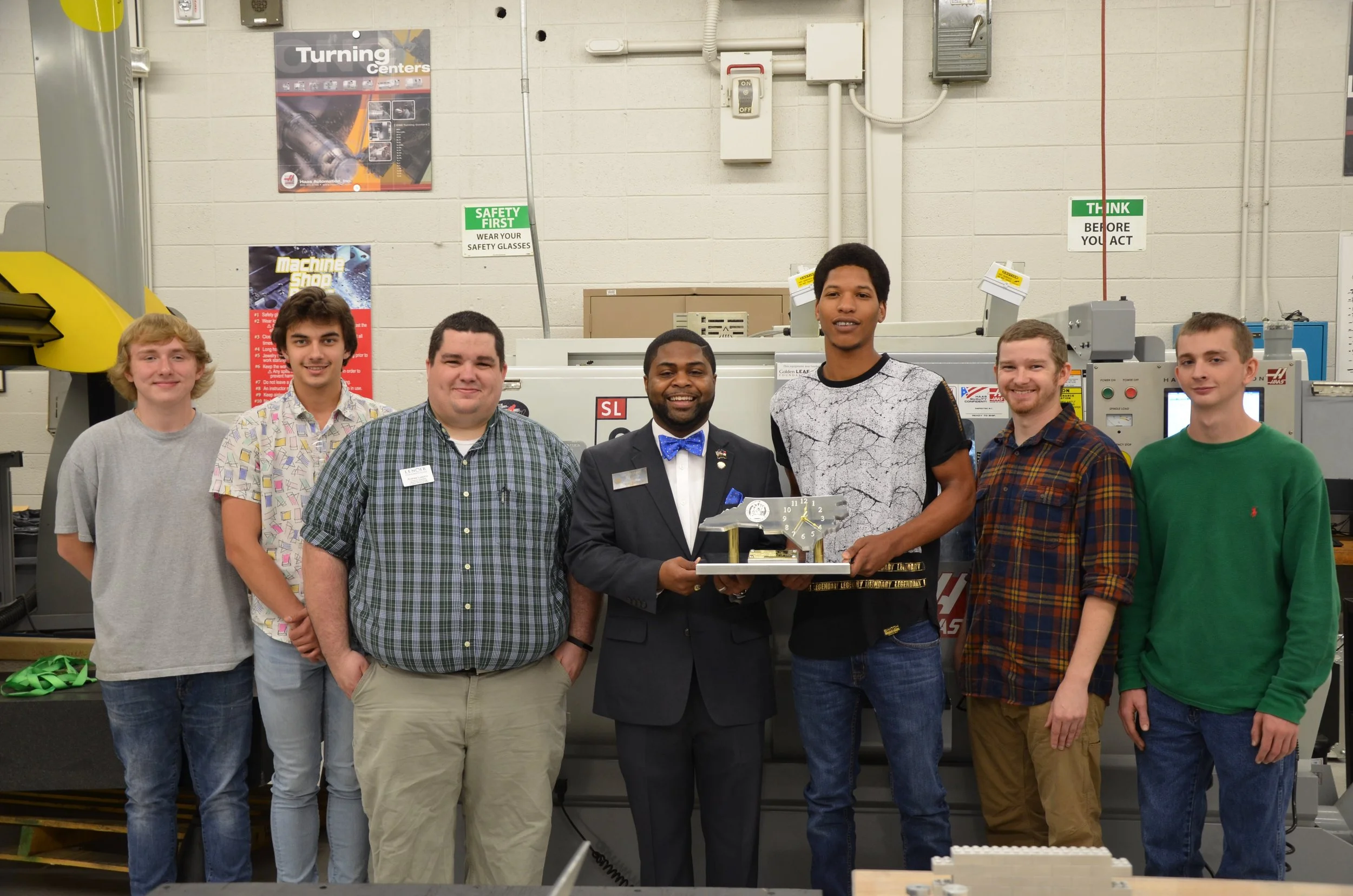 Mayor Hardy visits LCC