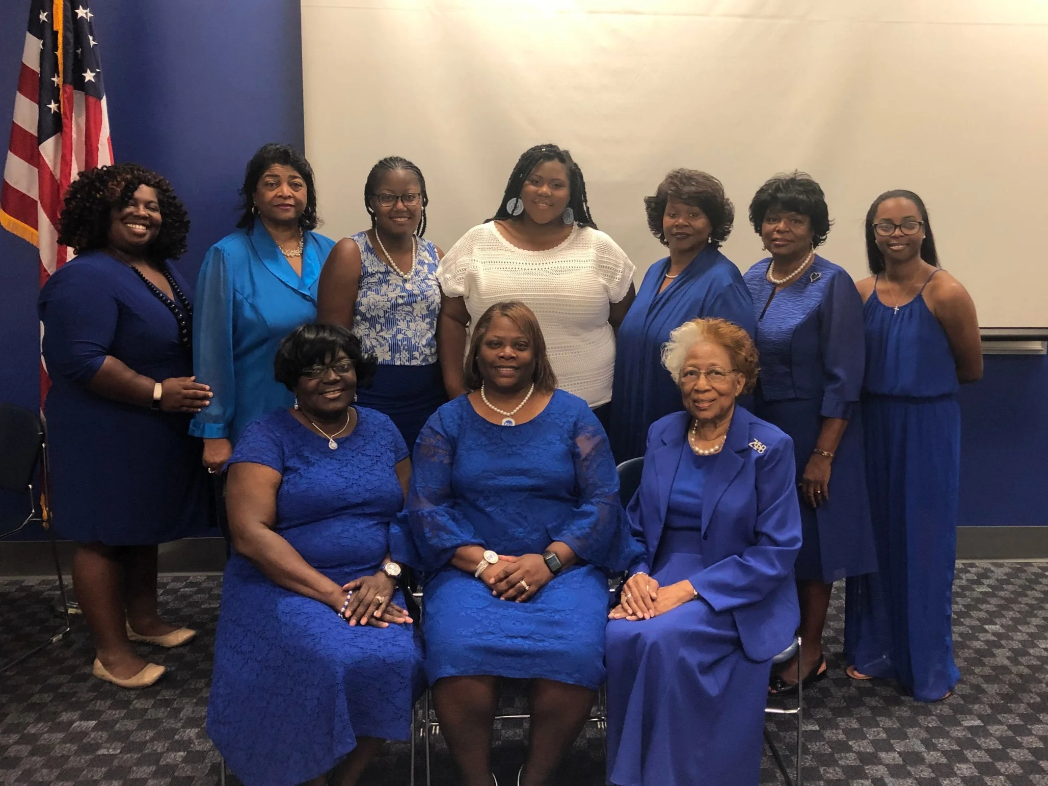 Delta Rho Zeta Chapter hosts the Area IV Finer Womanhood Observance
