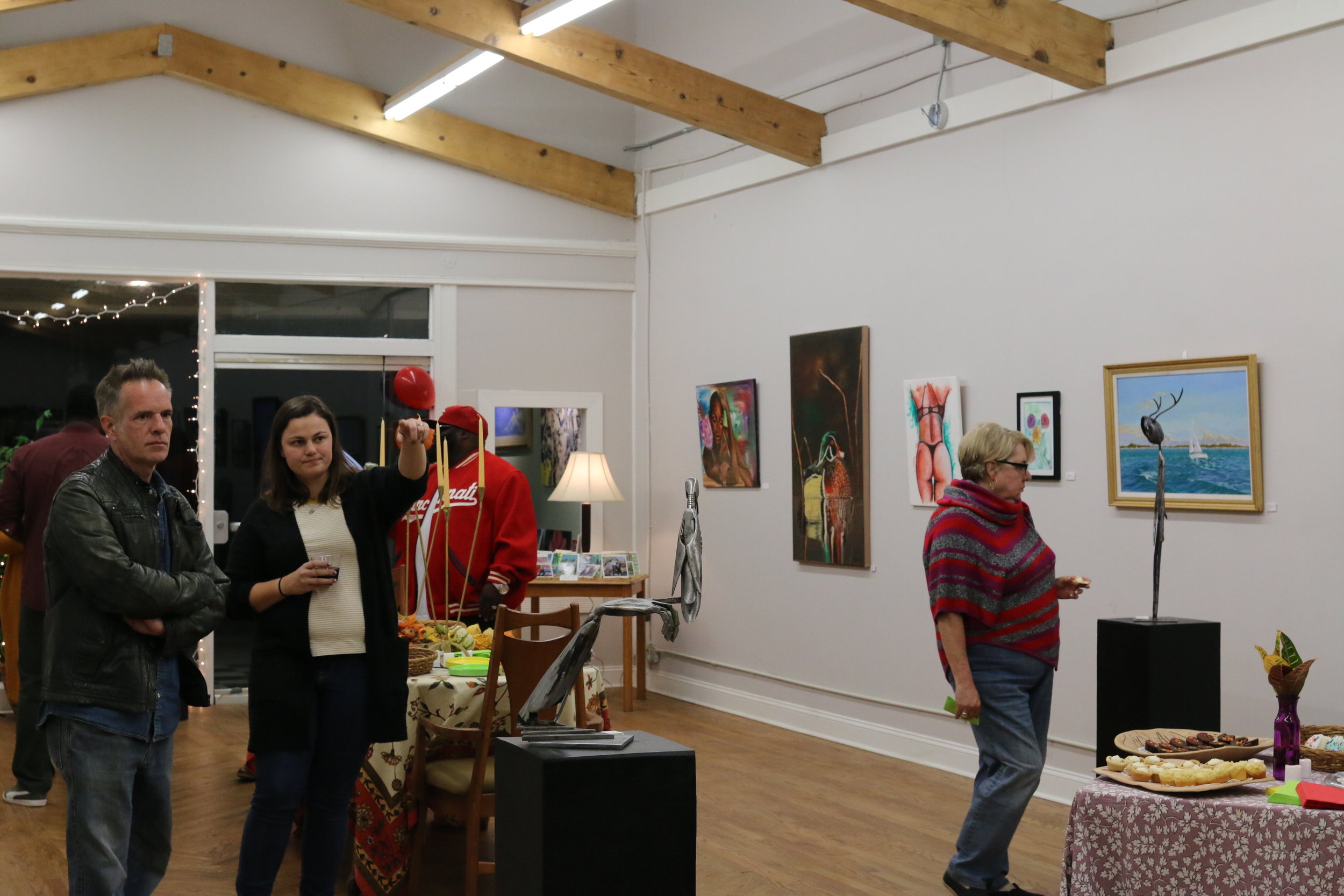 smART Kinston hosts Holiday open house