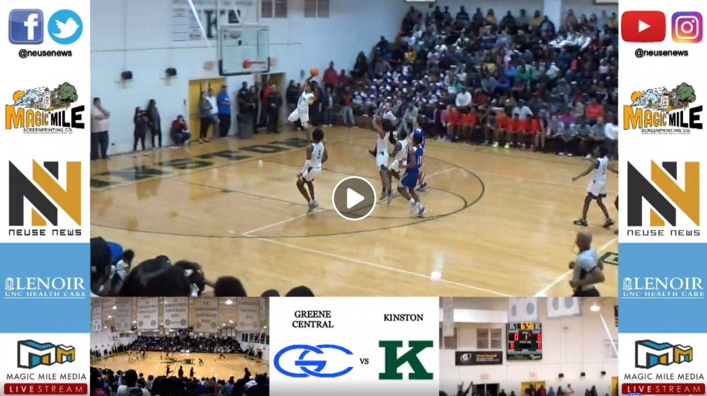Video: Livestream footage of Kinston boys 80-40 victory over Greene Central