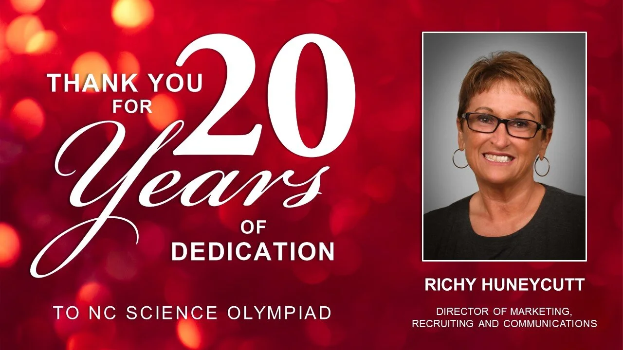 NC Science Olympiad surprises LCC's Richy Huneycutt with an award