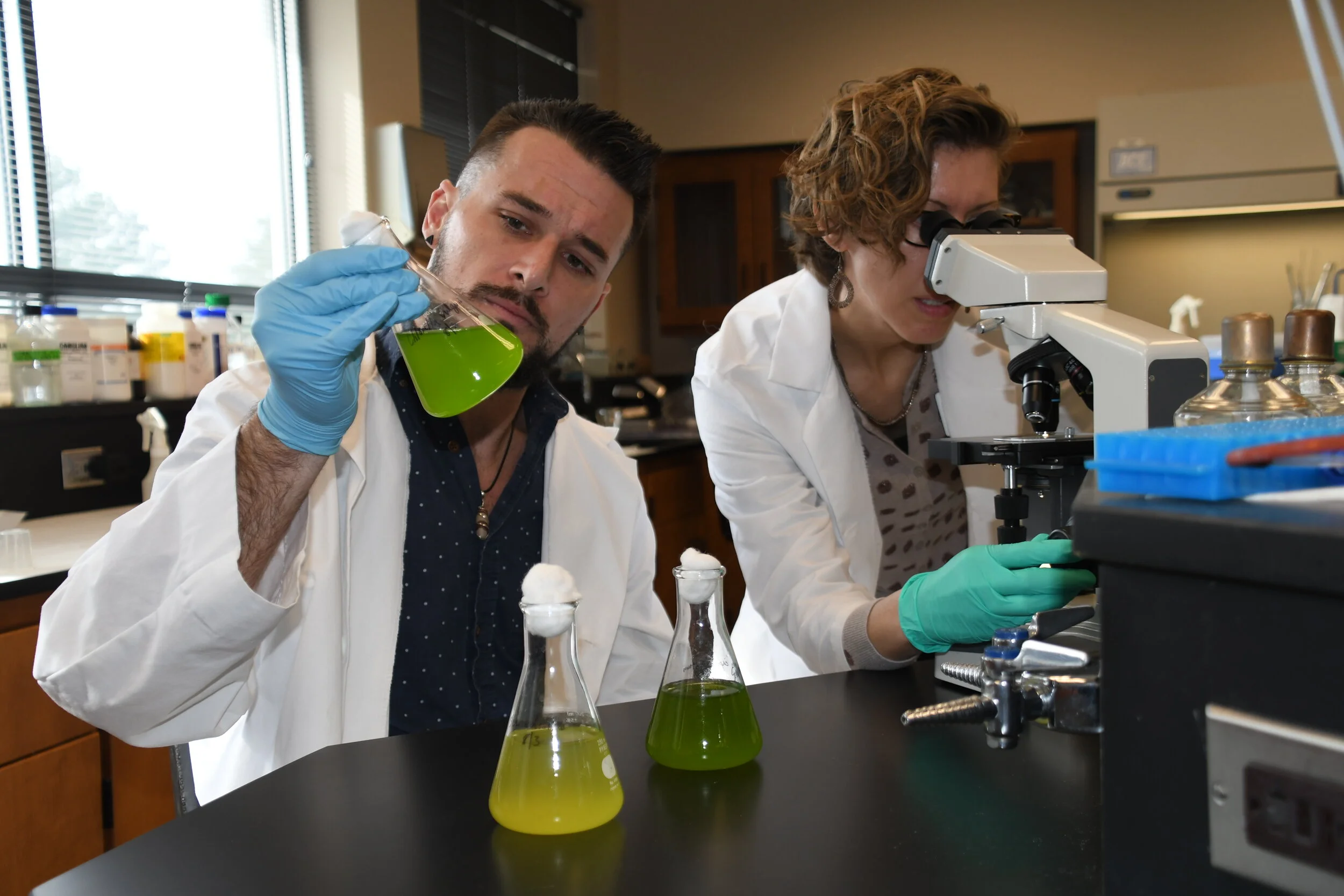 The Power of Algae class offered at LCC