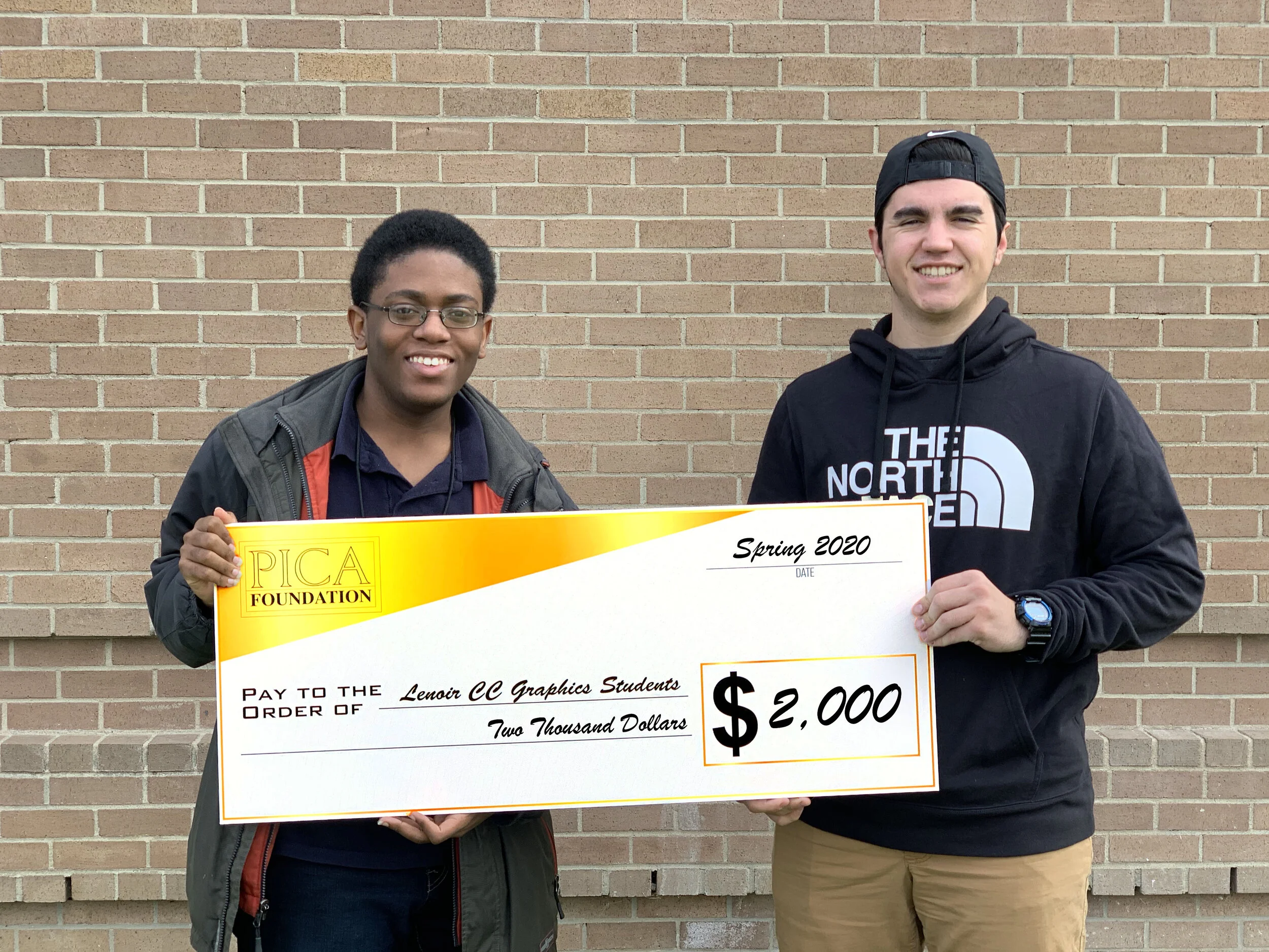 Two LCC GAIT students recently awarded scholarships from PICA