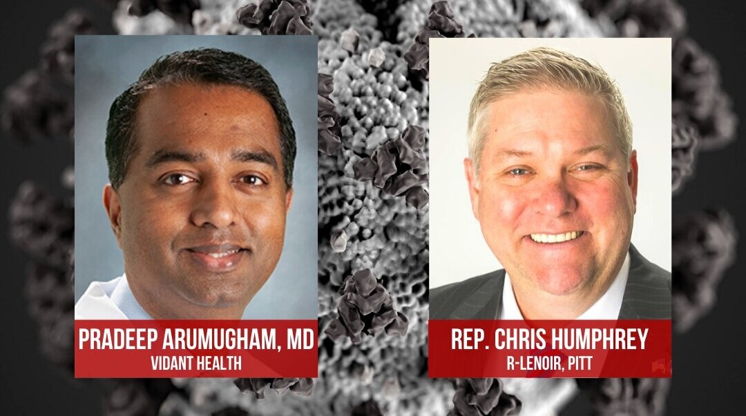 Watch: Dr. Pradeep and Rep. Humphrey in a special live Coronavirus segment