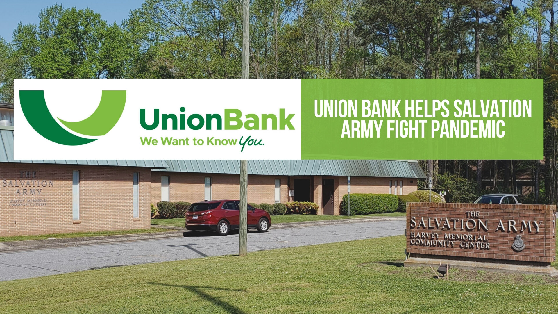 Union Bank helps Salvation Army fight pandemic