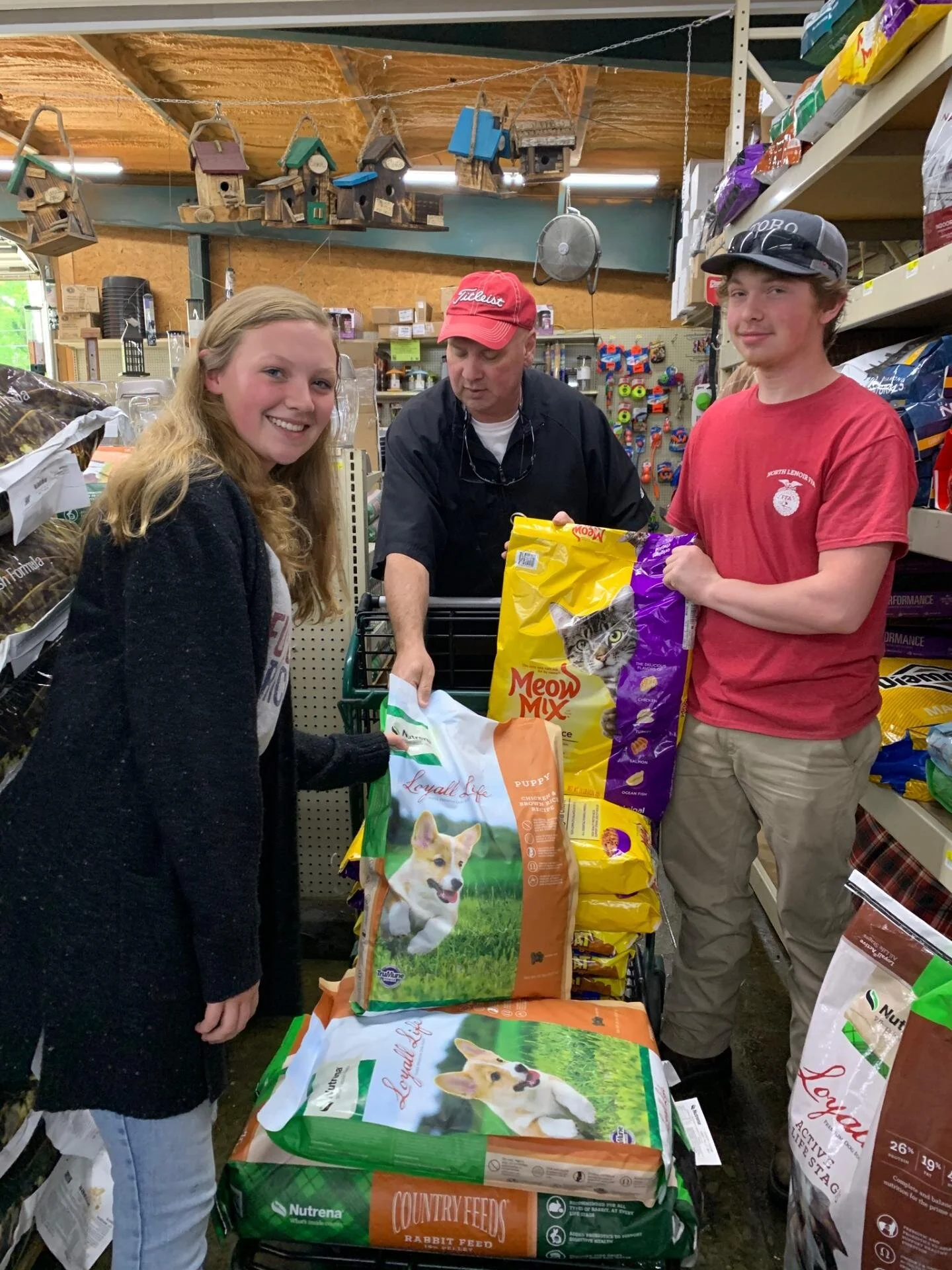 North Lenoir FFA helps support 'No Empty Bowl' project