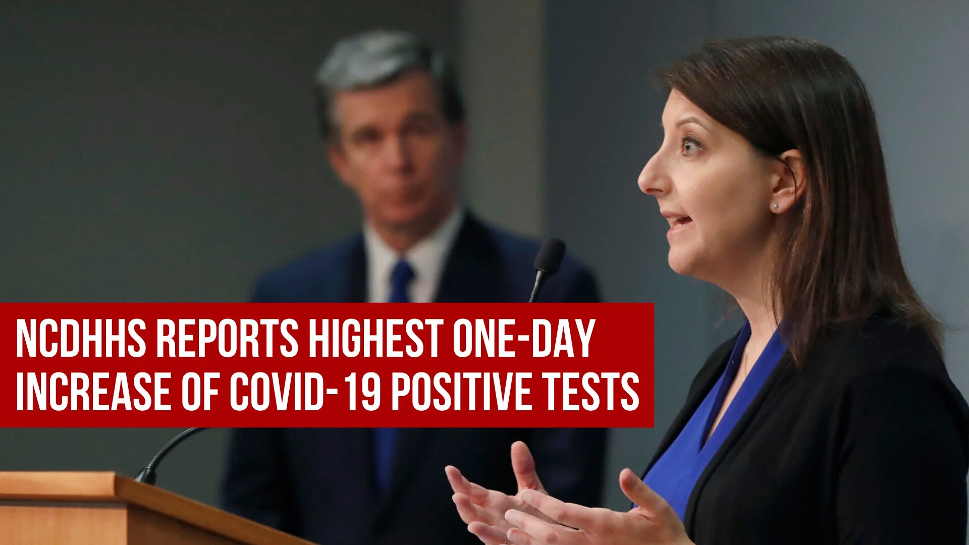 NCDHHS Reports Highest One-Day Increase of COVID-19 Positive Tests