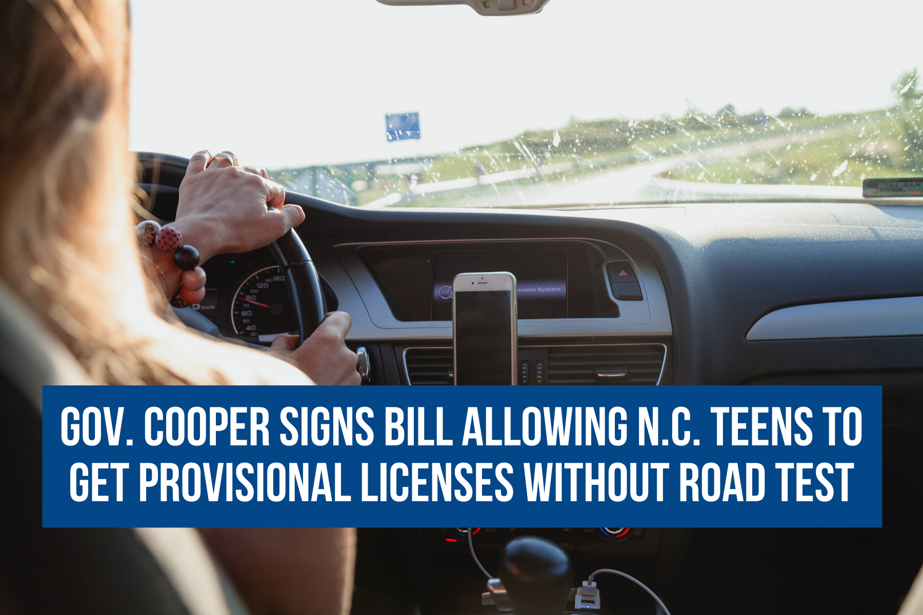 Gov. Cooper signs bill allowing N.C. teens to get provisional licenses