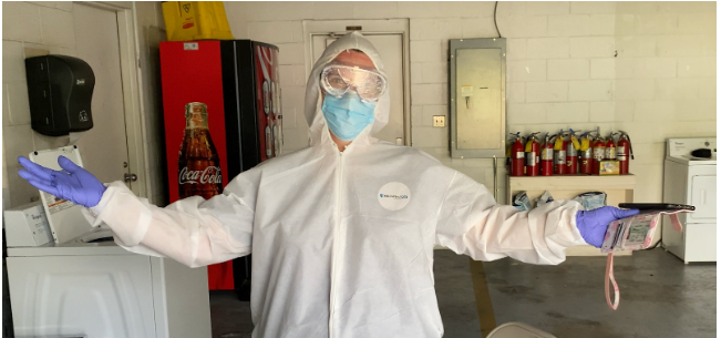 Lenoir County EMS shares decontamination process required after high risk calls