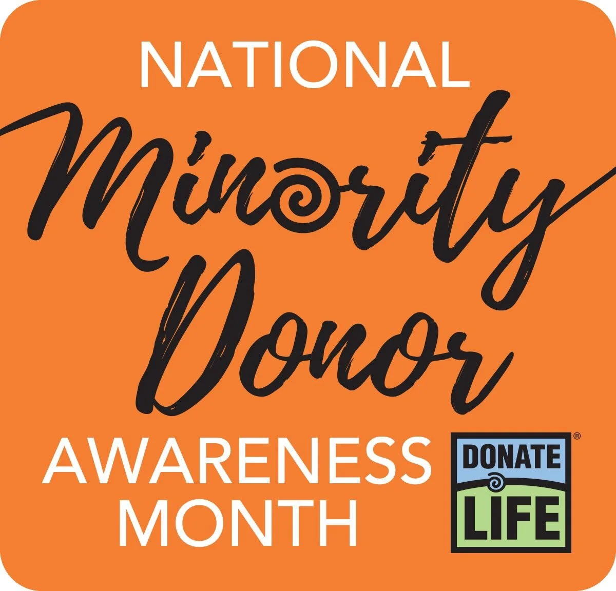 National Minority Donor Awareness Month raises awareness to save and heal lives