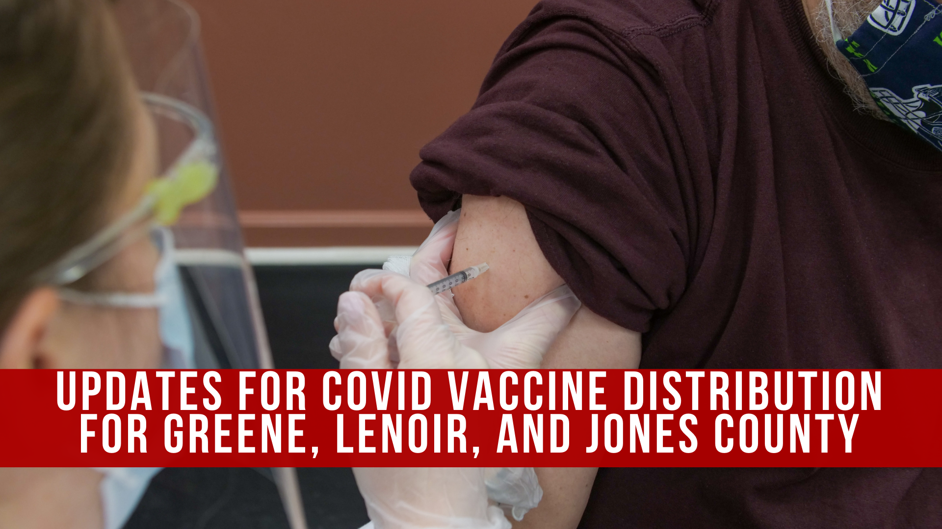 Update: COVID-19 vaccine appointment/distribution