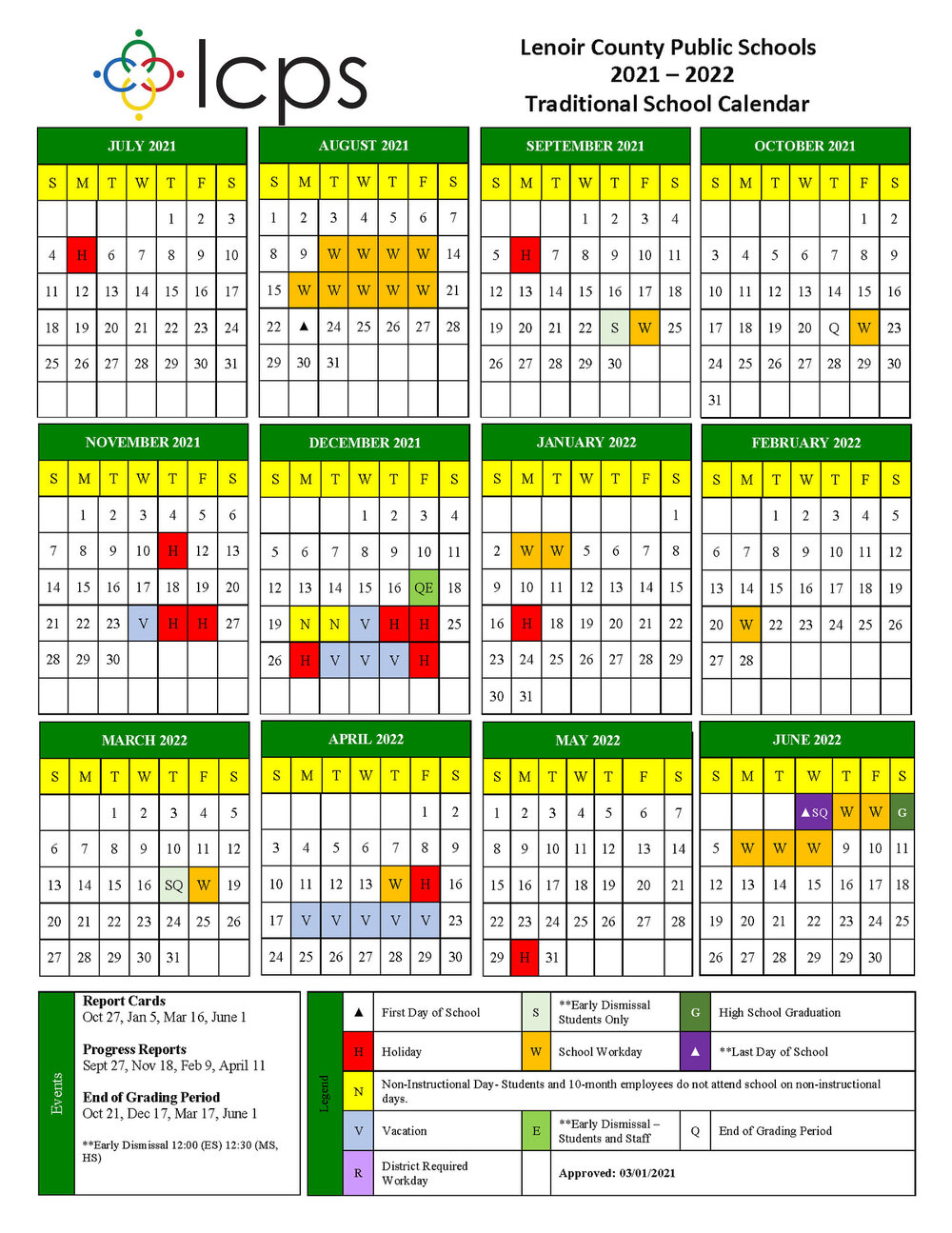 Lcps 2021 To 2022 Calendar Printable Calendar 2023