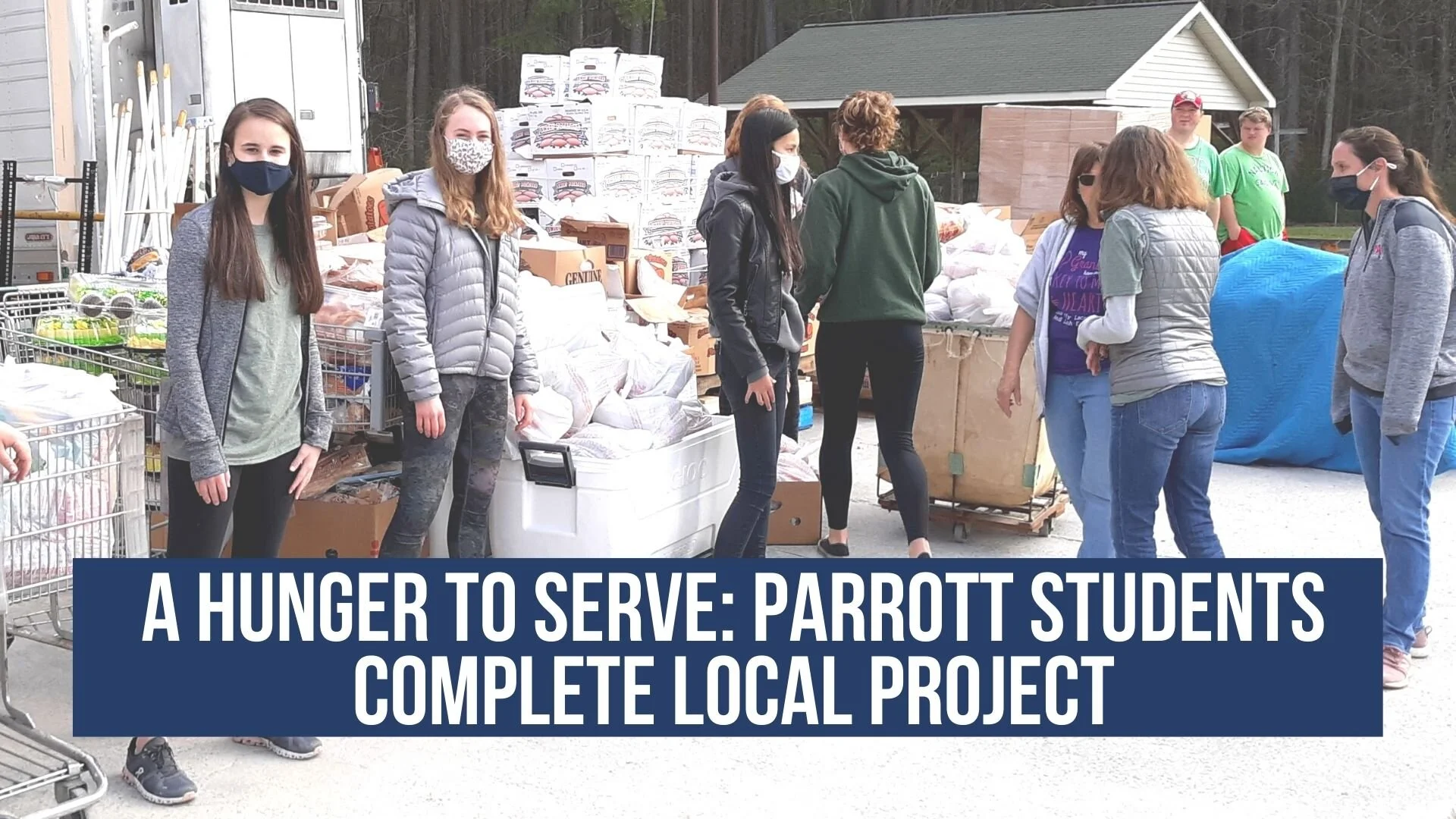 A Hunger to Serve: Parrott students complete local project