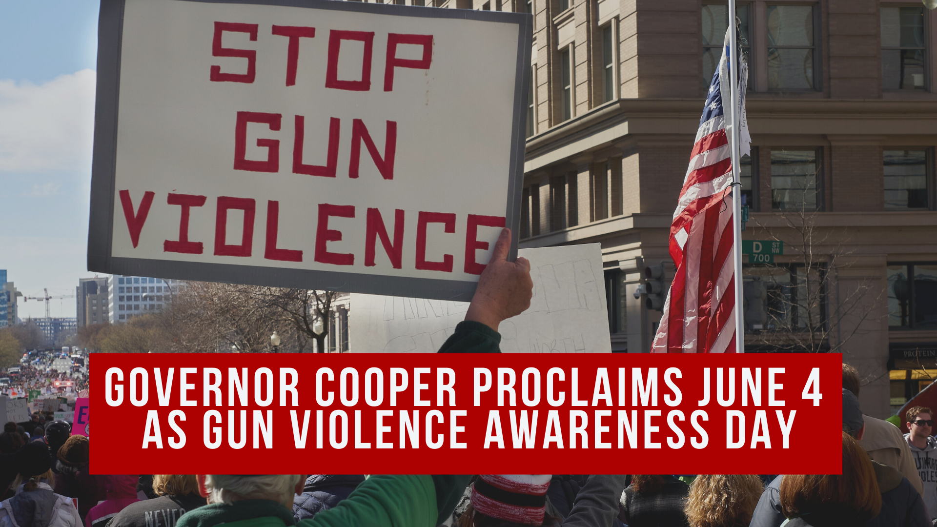 Governor Cooper proclaims June 4 as Gun Violence Awareness Day