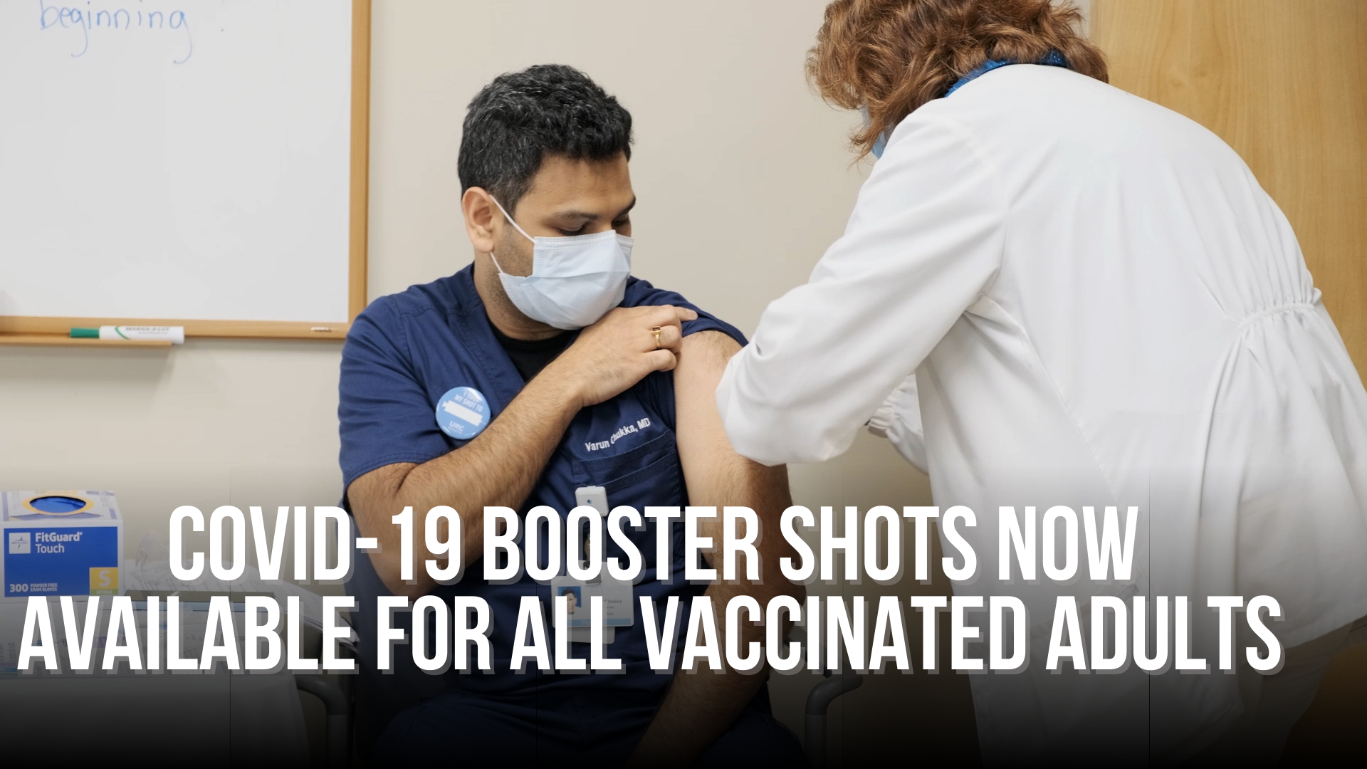 COVID-19 booster shots now available for all vaccinated adults