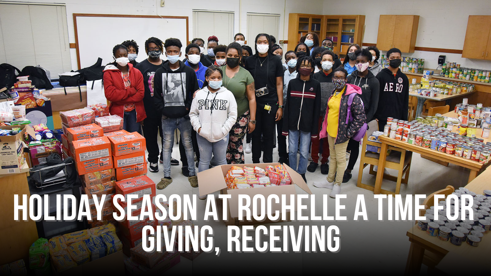 Holiday season at Rochelle a time for giving, receiving