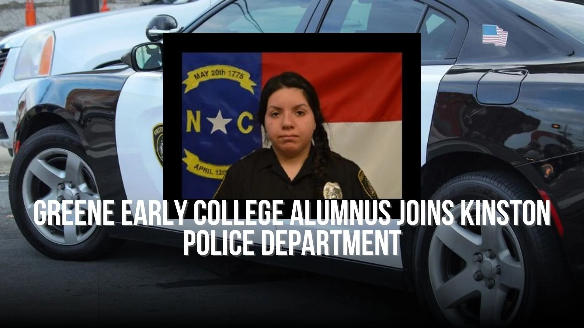 Greene Early College alumnus joins Kinston Police Department