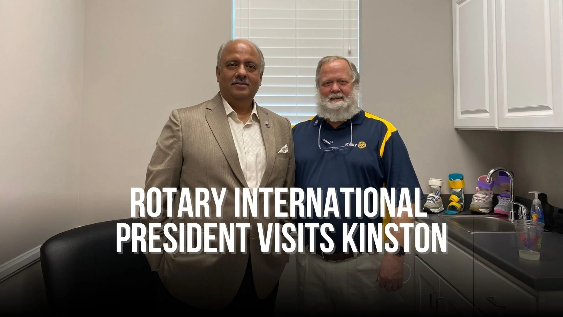 Rotary International President visits Kinston