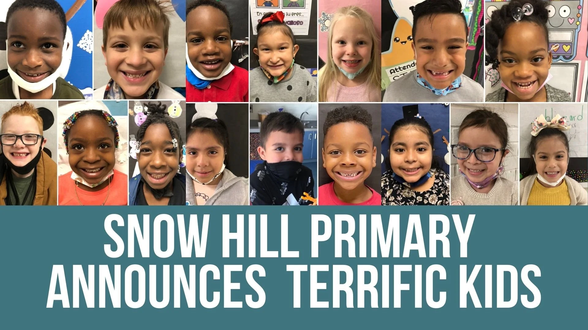 Snow Hill Primary announces Terrific Kids
