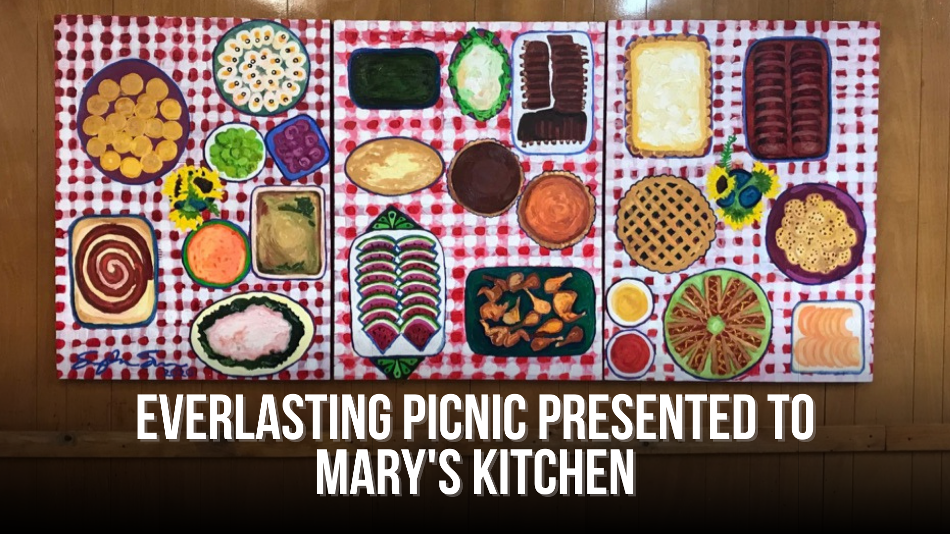 Everlasting Picnic presented to Mary's Kitchen