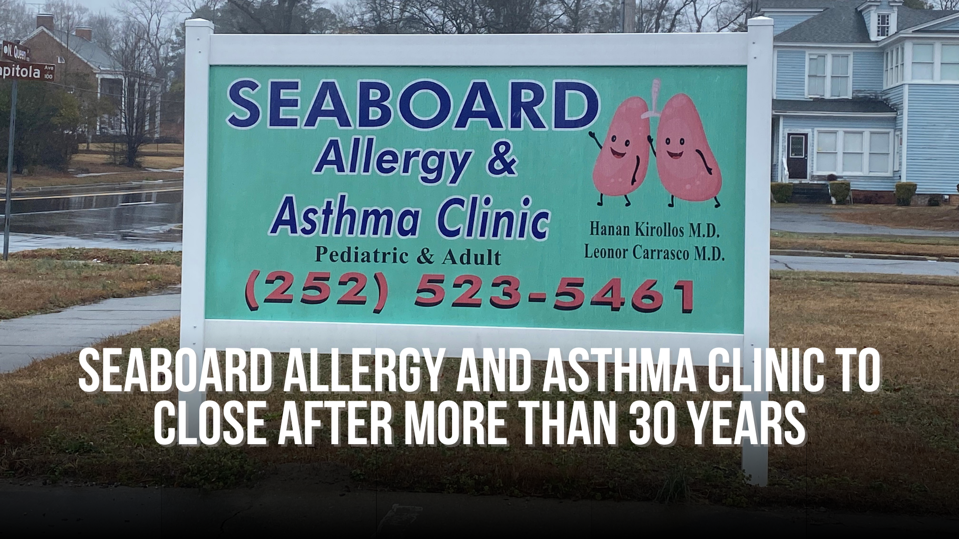 Seaboard Allergy and Asthma Clinic to close after more than 30 years