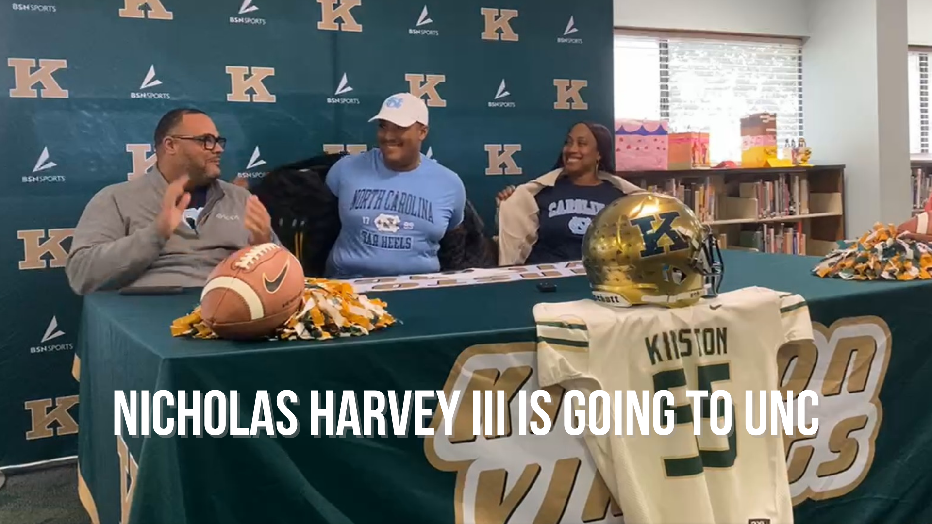 Nicholas Harvey III is going to UNC