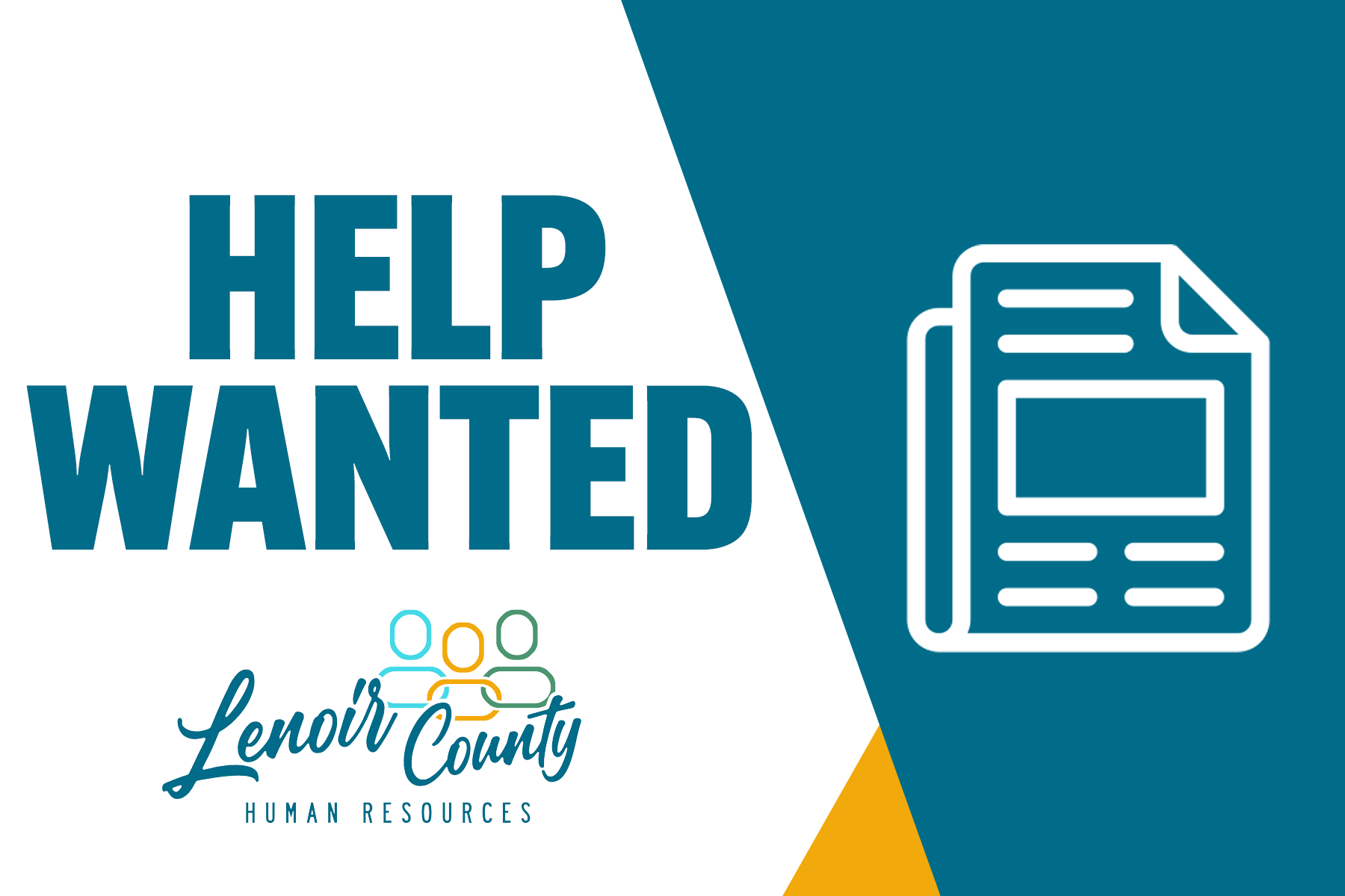 Help Wanted: LCDSS Income Maintenance Investigator II
